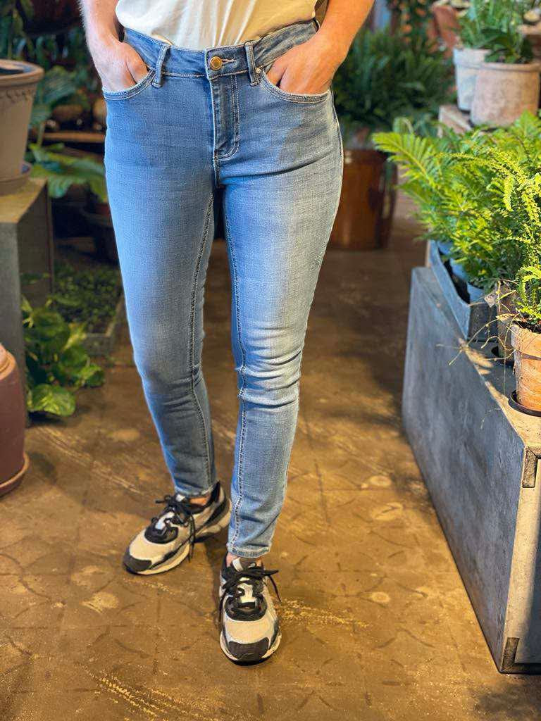 VMFLASH Skinny fit Jeans - Medium Blue Denim